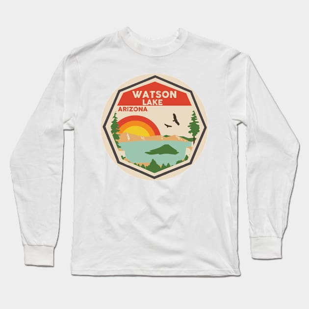 Watson Lake Arizona Long Sleeve T-Shirt by POD4